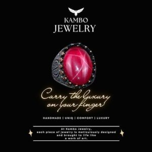 925 Ayar Katı Gümüş Erkek Yüzük Doğal Yıldız Yakut Taşı ile | El Yapımı Zarafet - Görsel 7