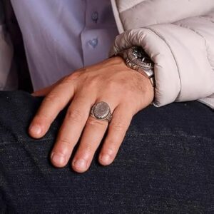 Kral Süleyman Yüzüğü, Süleyman Yüzüğü, Başmelek, Süleyman, Süleyman Mührü Yüzüğü, Kabbala, Okült, Lemegeton - Görsel 2