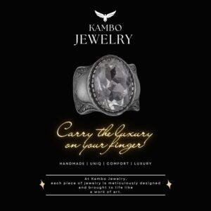 Doğal Taş Yüzük, 925 Ayar Gümüş Yüzük, (Yeşil Ametist) - Görsel 6