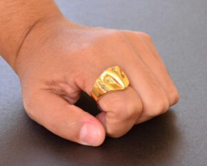 Gerçek Elmas Taş Yüzük, 2.5 Karat Baykuş Yüzüğü, Gümüş Altın Kaplama - Görsel 7