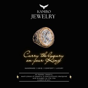 925 Ayar Katı Gümüş Erkek Yüzük - Kişiselleştirilmiş Monogram Harfli Yüzük ile Zirkon Taş - El Yapımı Gümüş Takı Erkekler için - Görsel 6