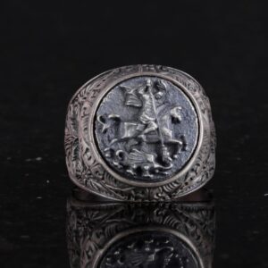 Spartan Yüzük - 925 Ayar Gümüş Yüzük - Savaşçı Yüzük - Görsel 4