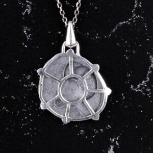 925 Ayar Gümüş Tasarım Kolye Ucu - El Yapımı Kolye (Koç) - Görsel 5