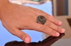 Surat'ul Nazar Yüzük, 925 Ayar Gümüş Yüzük, İslami Yüzük, Müslüman Yüzük - Görsel 6