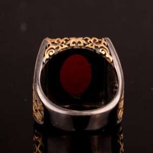 David Yıldızı Yüzüğü, 925 Ayar Gümüş Yüzük - Görsel 7