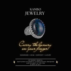 El yapımı Doğal Azurit Taşlı Yüzük - Mistik 925 Ayar Katı Gümüş Erkek Yüzüğü - İçgörü ve Netlik Tasarımı - Görsel 3