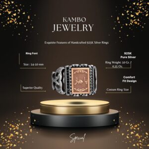 Kişiselleştirilmiş Erkek Yüzüğü, 925 Ayar Gümüş Yüzük, Özel Tasarım Yüzük - Görsel 2