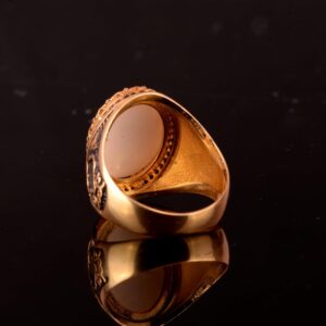 925 Ayar Gümüş Yüzük - Sembol Yüzükler - Erkek Yüzükleri (Çift Başlı Kartal) - Görsel 7