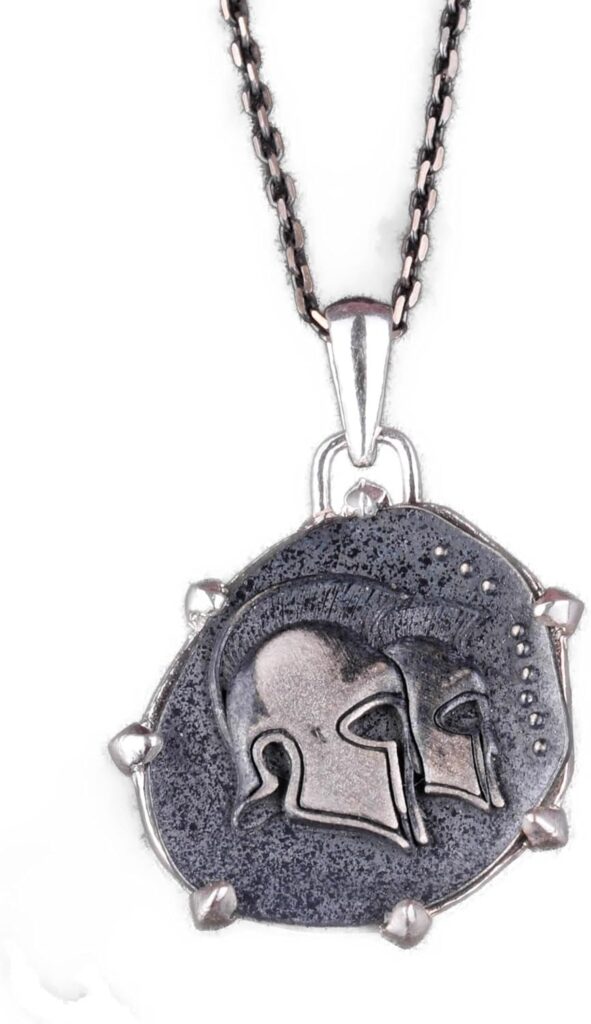 925 Ayar Gümüş Tasarım Kolye Ucu - Burç Kolyeleri - El Yapımı Kolye (İkizler) - Görsel 1