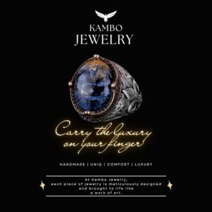 925 Ayar Gümüş El Yapımı Erkek Yüzük - Çeşitli Doğal Taşlarla Mevcut (Pietersite) - Görsel 7