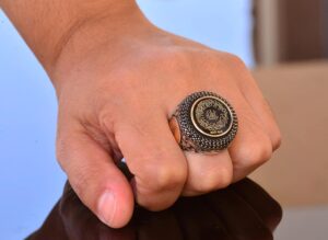 Surat'ul Nazar Yüzük, 925 Ayar Gümüş Yüzük, İslami Yüzük, Müslüman Yüzük - Görsel 7