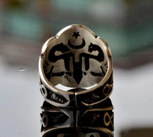 Erkek 925 Ayar Katı Gümüş Kurt Yüzük - Cesur Vahşi Yaşam İlhamlı Erkek Yüzük - Görsel 6