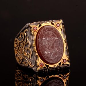 David Yıldızı Yüzüğü, 925 Ayar Gümüş Yüzük - Görsel 4