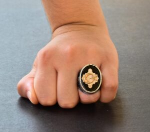 Yıldız ve Hilal Yüzüğü, Malcolm X Yüzüğü, Sterlin Gümüş İslami Erkek Yüzüğü - Görsel 7