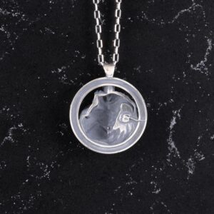 Spartan Savaşçı Kolye - Gotik Kolye - 925 Ayar Gümüş Erkek Madalyon Kolye - Görsel 5