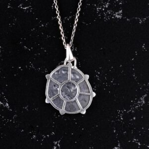 925 Ayar Gümüş Tasarım Kolye Ucu - Burç Kolyesi - El Yapımı Kolye (Akrep) - Görsel 5