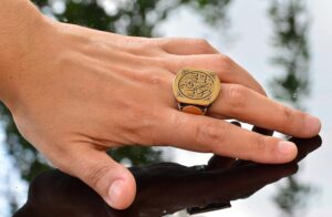 İslami Erkek Yüzüğü, İslami Takı, 925 Ayar Gümüş Yüzük - Görsel 6