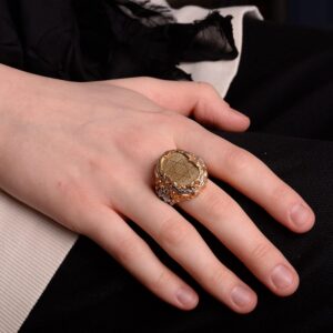 Davud Yıldızı Yüzüğü, El Yapımı Yüzük, 925 Ayar Gümüş Erkek Yüzüğü - Görsel 6