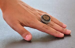 İslami Yüzük - Gümüş Erkek Yüzüğü - Görsel 8