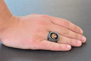 Çift Başlı Kartal Yüzüğü, 925 Ayar Gümüş Erkek Yüzüğü, Gümüş Kartal Takısı - Görsel 6