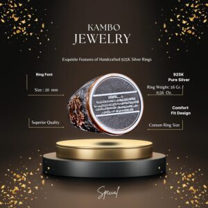 Ayatul Kursi Erkek Yüzüğü, İslami Hediye, Erkekler İçin Dini Hediye, 935 Ayar Gümüş Yüzük - Görsel 2