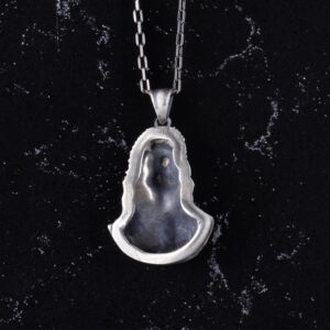 925 Ayar Gümüş Kolye - Gümüş İsa Mesih Kolyesi - Görsel 5