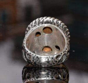 Gerçek Yakut Doğal Taş Yüzük, 19.20 Karat, Erkek Yüzüğü, Gümüş Yüzük - Görsel 8