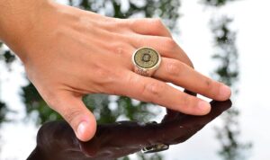 Surat'ul Nur Kuran Yüzüğü, 925 Ayar Gümüş Yüzük, İslami Yüzük, Dini Yüzük - Görsel 6