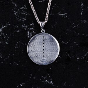 925 Ayar Gümüş Chakra Kolye – 7 Chakra Taşı ile Yoga Meditasyon Takısı – Erkekler ve Kadınlar Kolye - Görsel 4