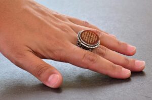 Ayetel Kürsi İslami Yüzük - Gümüş Erkek Yüzüğü - Görsel 8