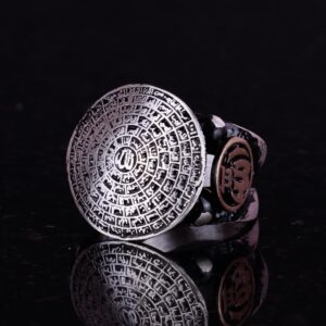 925 Ayar Gümüş Erkek Yüzük, Müslüman Yüzük, Esmaul Husna Yüzüğü - Görsel 4