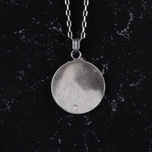 925 Ayar Gümüş Hayvan Kolye Ucu - Gümüş Kurt Kolye - Ayrıntılı Tasarım, Doğa İlhamlı Takı - Görsel 5