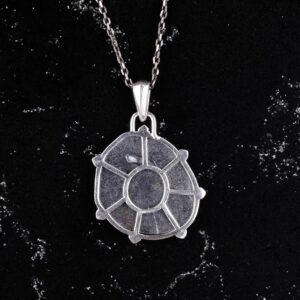 925 Ayar Gümüş Tasarım Kolye Ucu - Burç Kolyeleri - El Yapımı Kolye (Yengeç Burcu) - Görsel 5