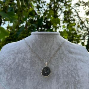 925 Ayar Gümüş Tasarım Kolye Ucu - Burç Kolyeleri - El Yapımı Kolye (mitolojik figür) - Görsel 3