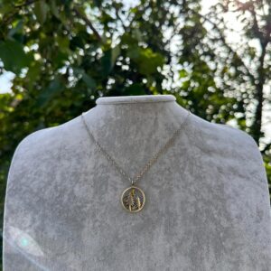 Sterling Gümüş Orman Kolye, Hilal Ay Tasarımı, El Yapımı Takı - Görsel 5