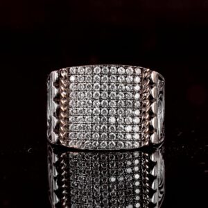 Sterling Gümüş Erkek Yüzük, Çelik Kalem El Sanatı, Oluşturulmuş Zirkon Taşı, Bizans İmparatorluğu Yüzüğü - Görsel 2