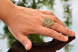 925K Katı Gümüş Erkek Kurt Yüzüğü - Gotik Burç Hayvan Tasarımı, El Yapımı Takı (Özelleştirilebilir) - Görsel 2