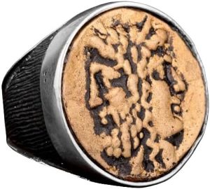 Antik Yunan Yüzüğü, 925 Ayar Gümüş Erkek Yüzüğü