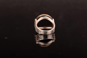 David Yıldızı Erkek Yüzüğü - 925 Ayar Gümüş Sihirli Yüzük - Görsel 8