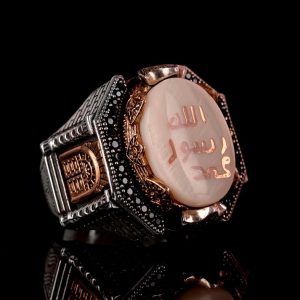 925 Ayar Gümüş Erkek Yüzüğü - Cesur Hat Sanatı Tasarımı, Günlük Kullanım ve Özel Günler için İdeal - Görsel 2