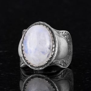 Doğal Taş Yüzük, 925 Ayar Gümüş Yüzük, (Aytü) - Görsel 4