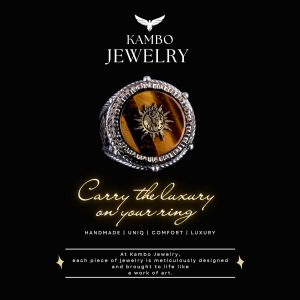 Kaplan Gözü Gümüş Yüzük, Sembolik Yüzük, 925 Ayar Gümüş Yüzük - Görsel 7