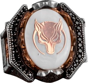 925 Ayar Gümüş Erkek Kurt Yüzüğü - Cesur ve Güçlü Tasarım, Günlük Kullanım ve Özel Günler İçin İdeal - Görsel 1