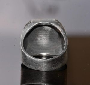 925 Ayar Gümüş Erkek Yüzük - Yüzükler - El Yapımı Yüzük (Kartal) - Görsel 8