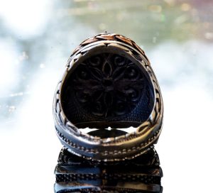 Kurt Yüzüğü, Vahşi Yaşam, El Yapımı Yüzük, Sterlin Gümüş Yüzük - Görsel 8