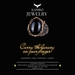 925 Ayar Katı Gümüş Yüzük, Denizci Tersanesi Yüzüğü, Gerçek Doğal Oniks Taşı Yüzüğü, - Görsel 7