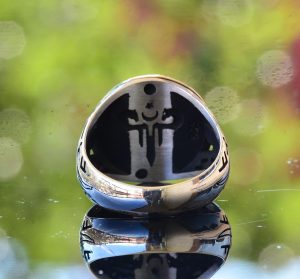 Kurt Başlı Yüzük, Gümüş Kurt Yüzüğü, 925 Ayar Gümüş Erkek Yüzüğü, Büyük Yüzük - Görsel 8