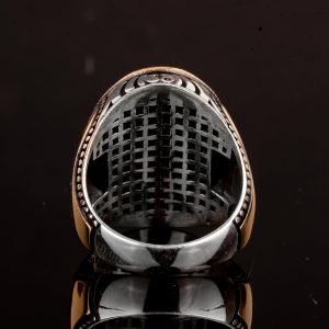 Erkek Yüzük, 925 Ayar Gümüş Yüzük, Müslüman Yüzük - Görsel 7