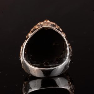 Gerçek Doğal Druzy Kristal Kuvars Taş Yüzük, Gümüş Yüzük, Çapa Yüzük - Görsel 8