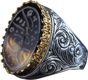 El Yapımı Yemen Agete Taş Yüzük, 925 Ayar Gümüş Erkek Yüzük, Şık İslami Takı - Görsel 8